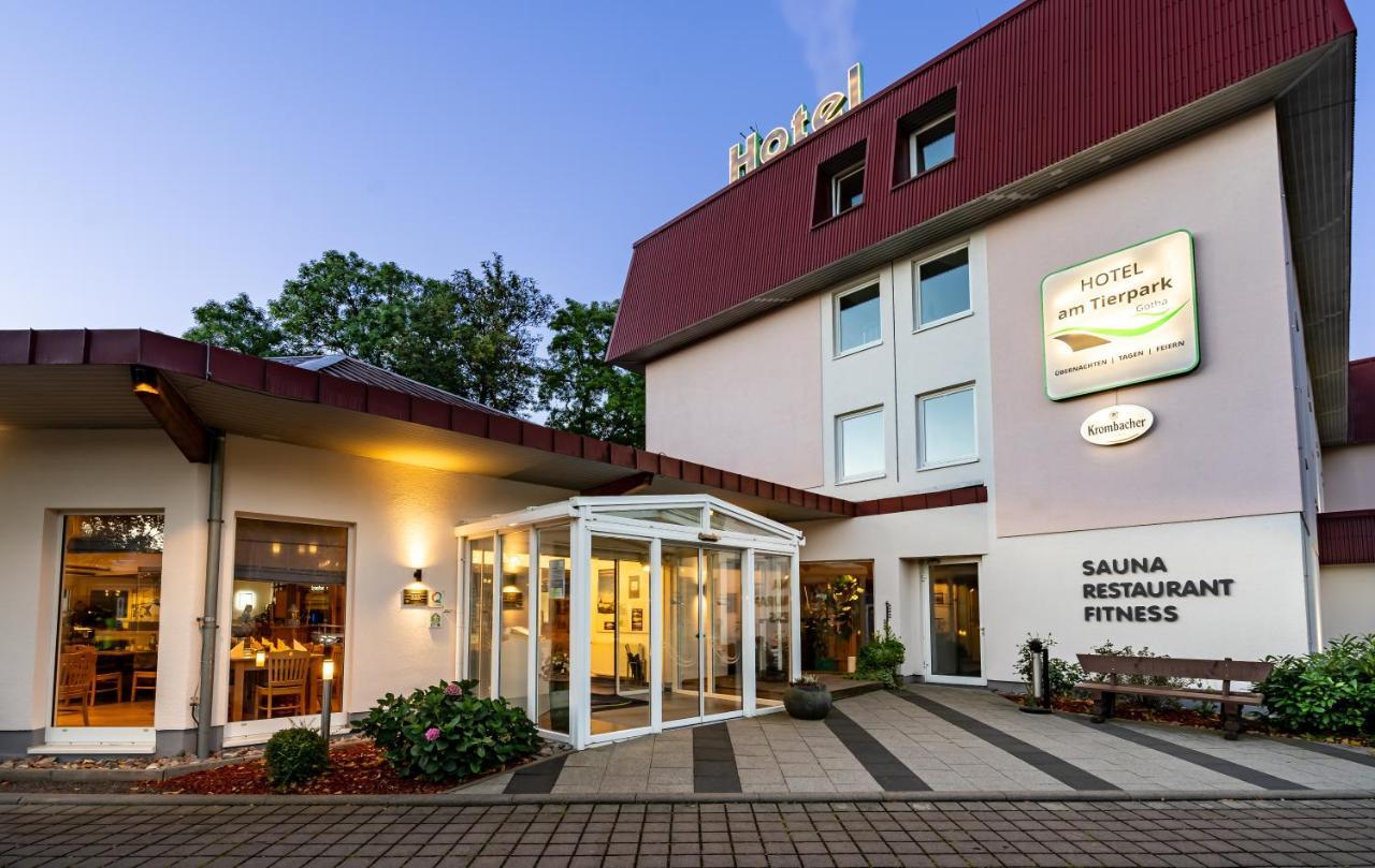 Hotel Am Tierpark 고타 외부 사진